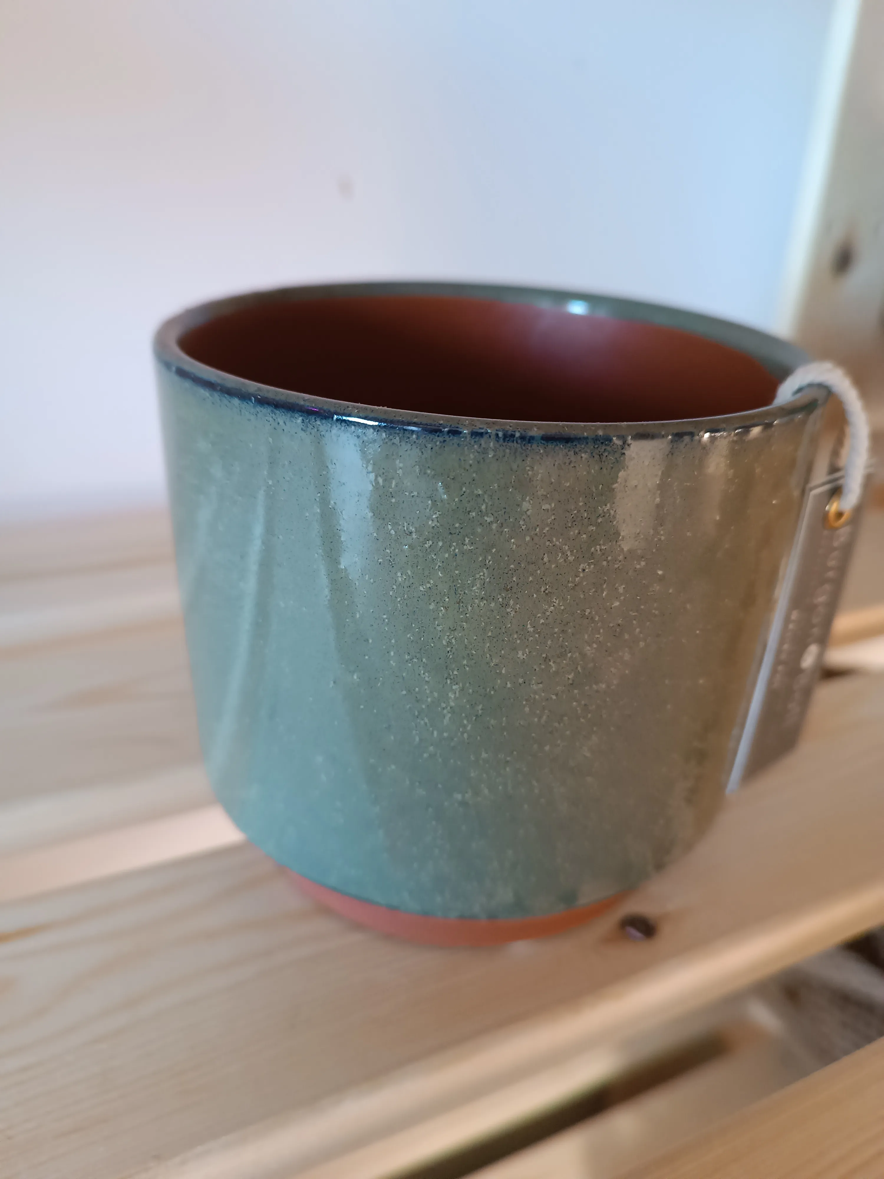 Vaso Burgon&ball in terracotta smaltato 10 cm 