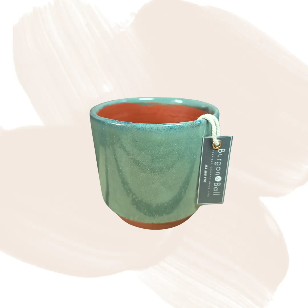 Vaso Burgon&ball in terracotta smaltato 10 cm 