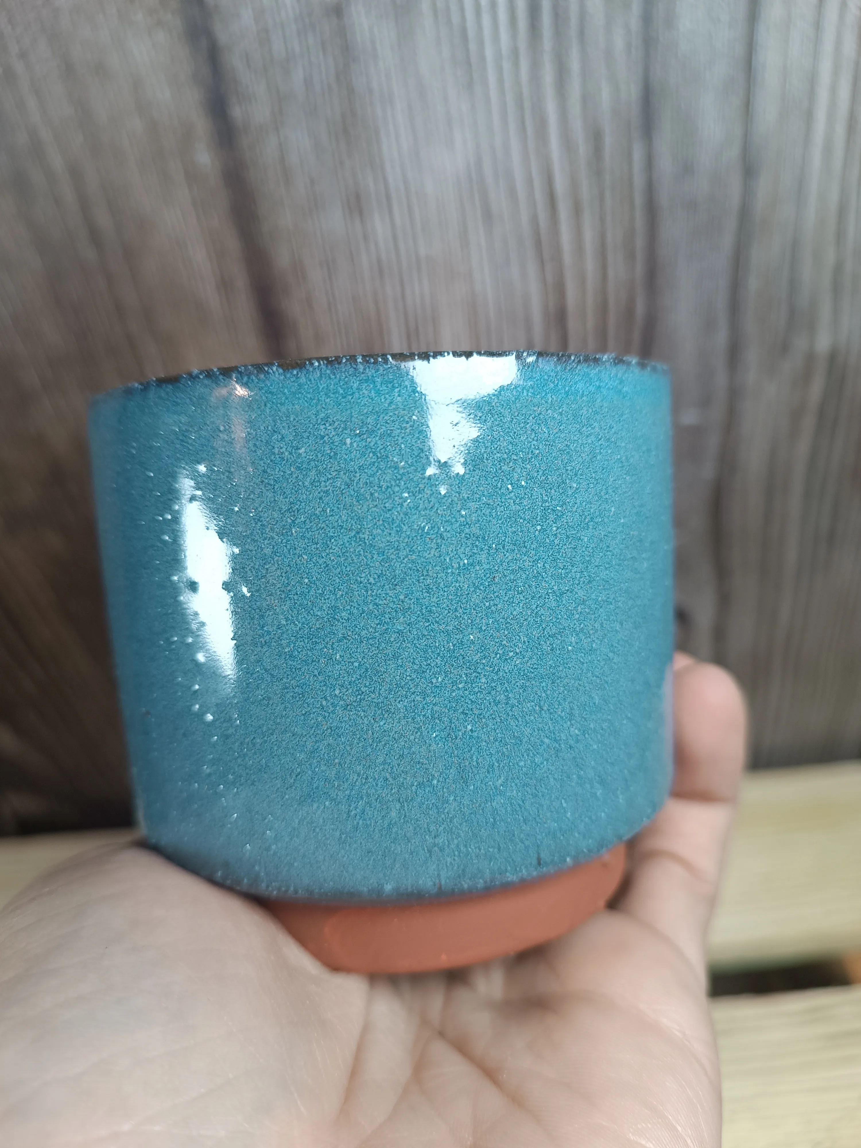 Vaso Burgon&Ball in terracotta smaltato 8cm