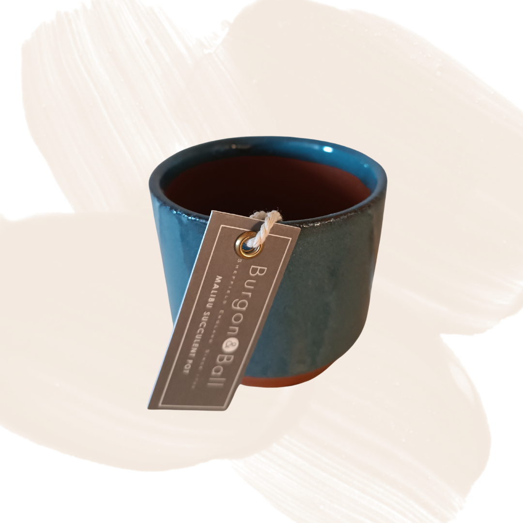 Vaso Burgon&Ball in terracotta smaltato 8cm